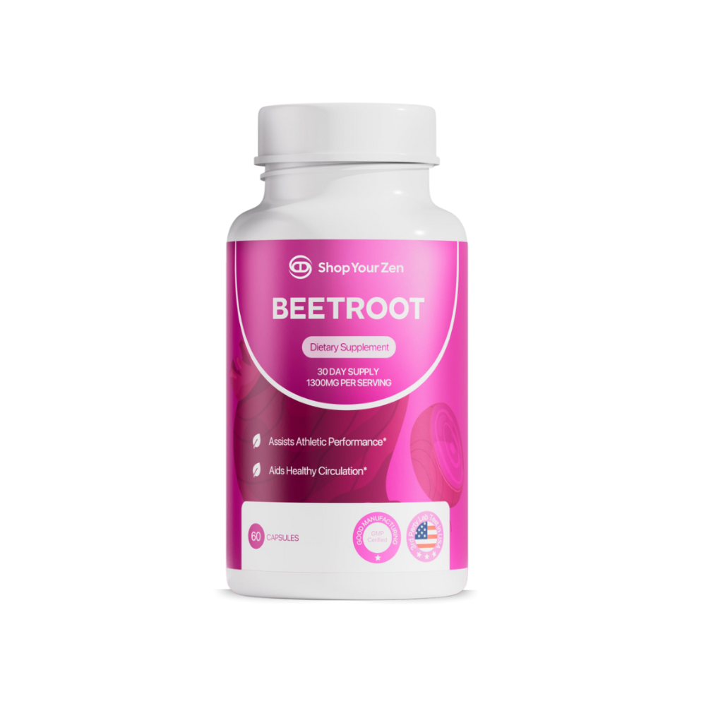 Shop your Zen Organic Beet Root Capsules