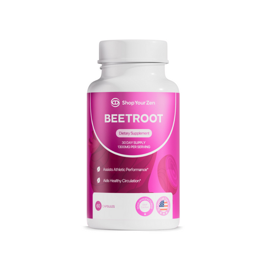 Shop your Zen Organic Beet Root Capsules