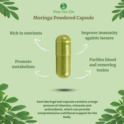 Moringa Powder Capsules